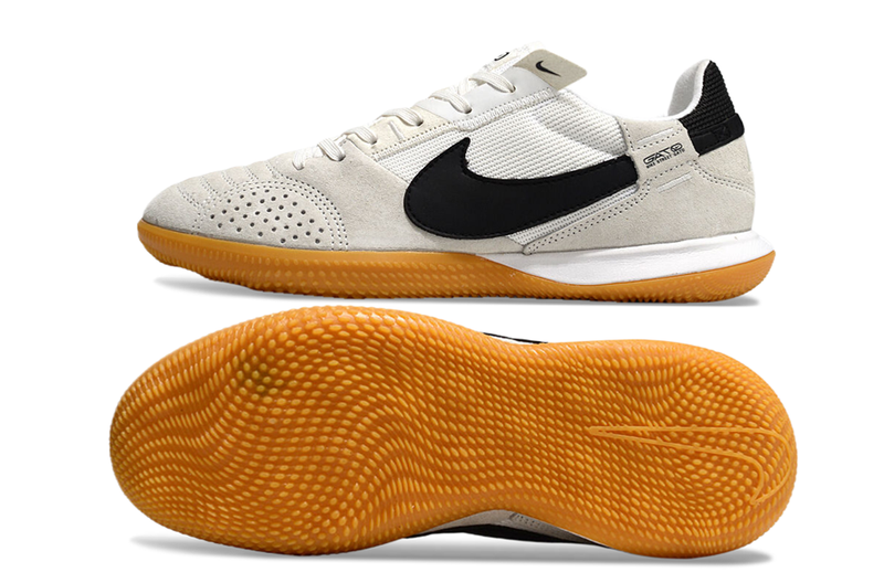 Chuteira Futsal Nike StreetGato IC Branca e Preta