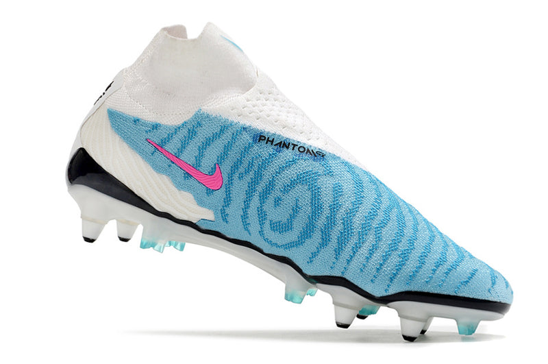 Nike Phantom GX DF Elite Aluminum Spike Football Boots White and Blue "Blast Pack"