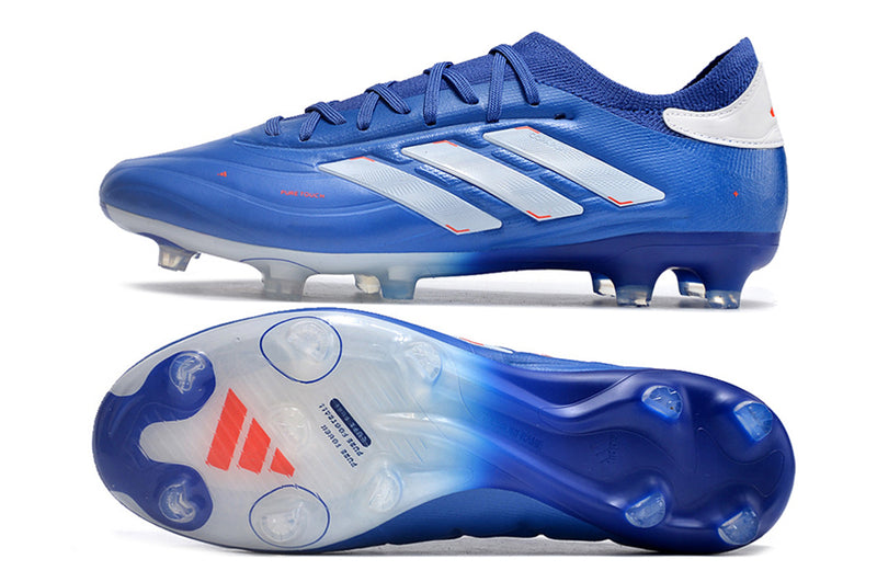 Chuteira Campo Adidas Copa Pure II.1 FG Azul "Marine Rush Pack"