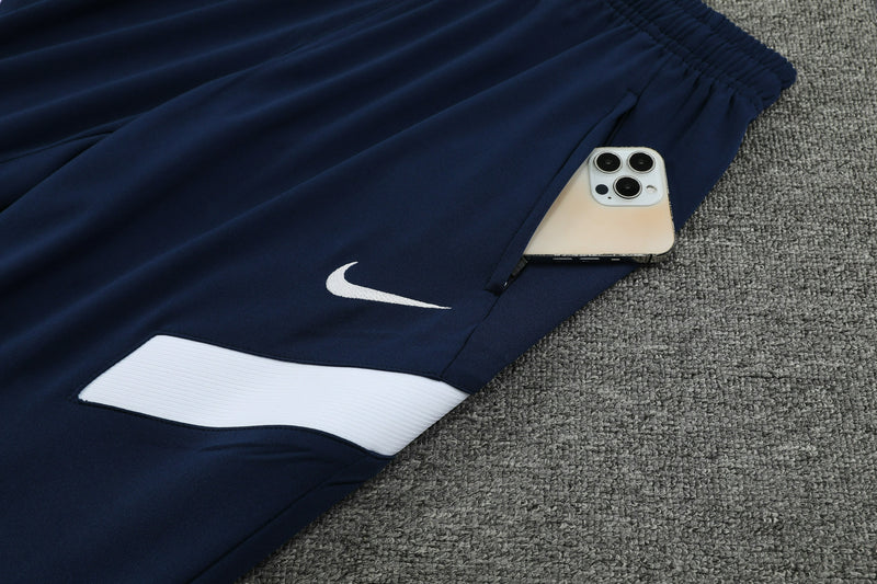 Nike Training Blue and White Cold Weather Set