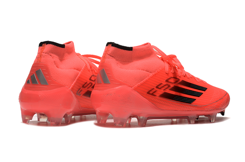 Botes de futbol Adidas F50 Mid Top FG vermell "Vivid Horizon" 