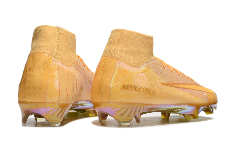 Chuteira Campo Nike Air Zoom Mercurial Superfly 10 Elite FG Amarelo