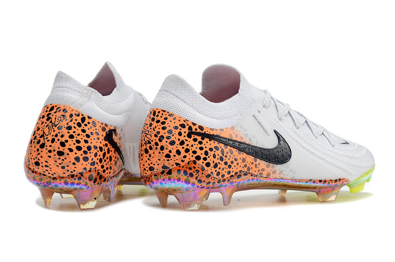 Nike Phantom GX 2 Elite FG White, Black and Orange "Electric Pack" Football Boots 