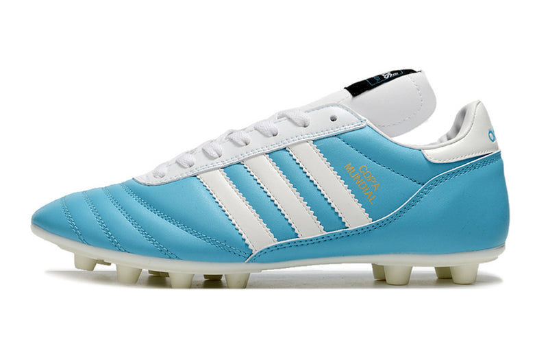 Adidas Copa Mundial FG Blue and White "Argentina" Field Boots