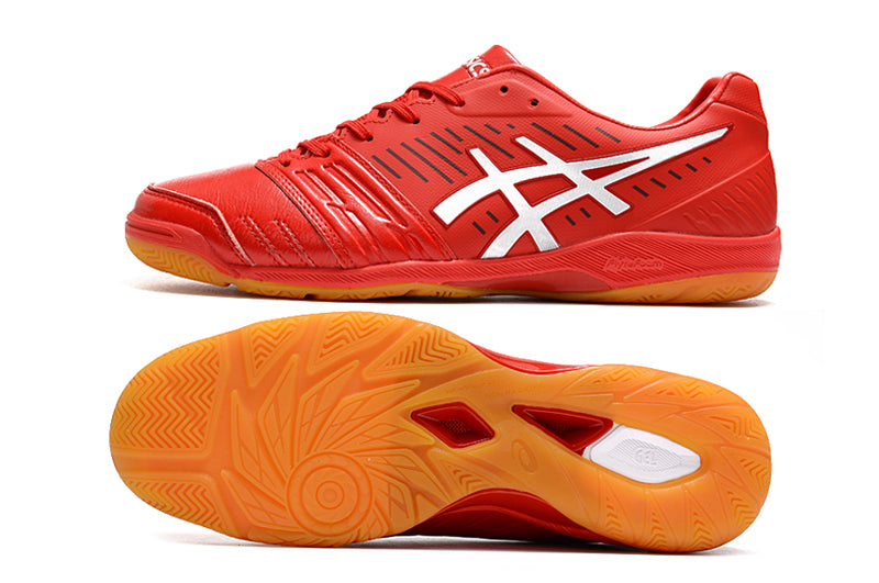 Chuteira Futsal Asics Japan Destaque II IC Vermelha