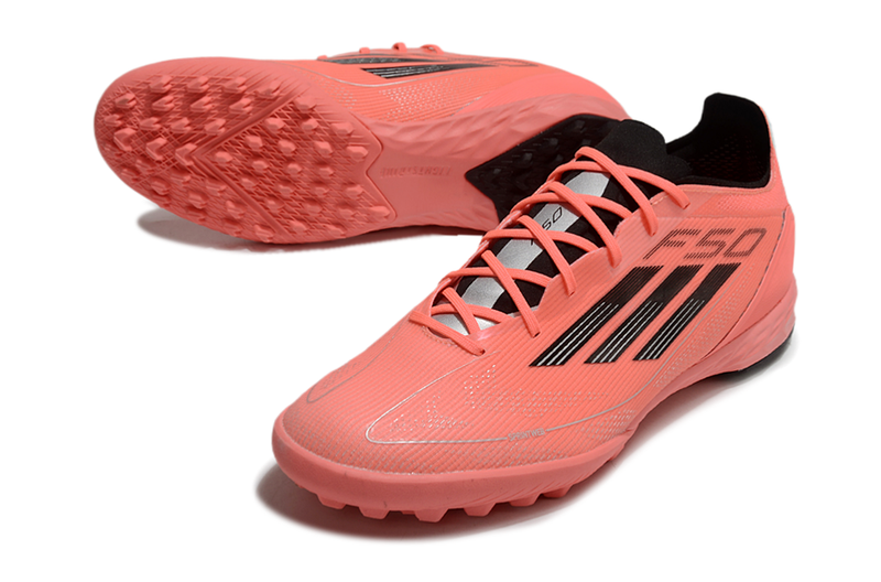 Chuteira Society Adidas F50 TF Vermelho "Vivid Horizon Pack"