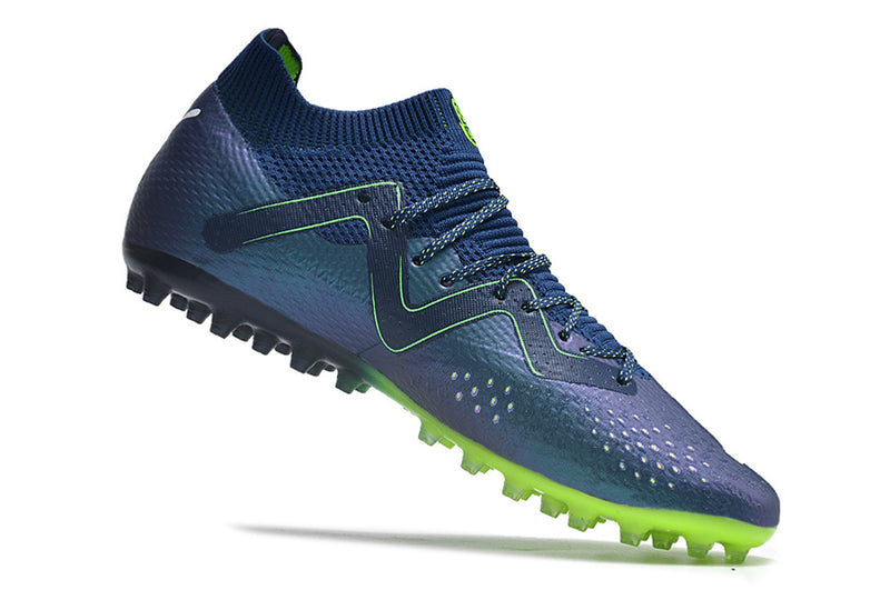 Societat Puma Future Ultimate MG Botes de futbol blau i verd "Gear Up Pack"