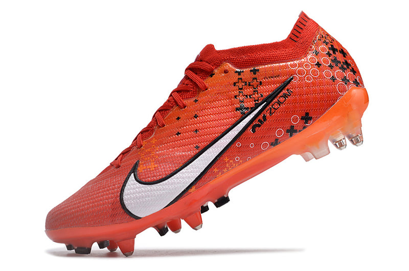 Nike Air Zoom Mercurial Vapor 15 Elite Red Aluminum Spike "Dream Speed ​​7" Field Football Boot