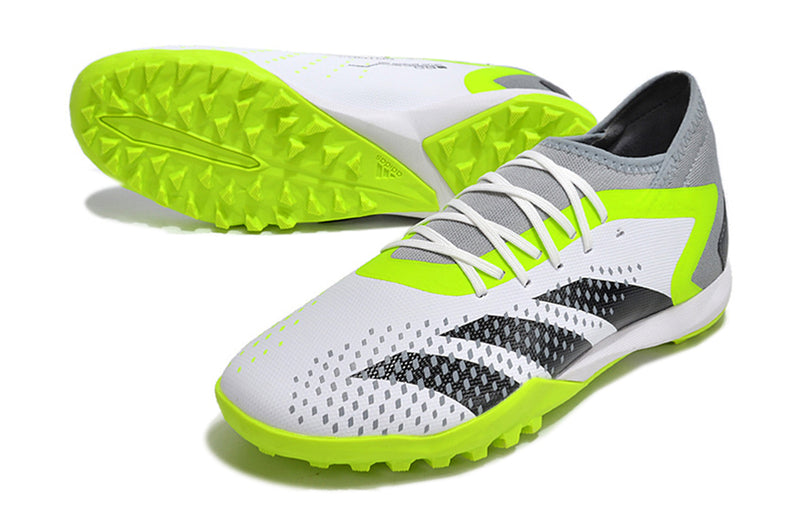 Chuteira Adidas Predator Accuracy.1 de Society a Chuteira que garante PRECISÃO para o Atleta, adquira na Farda de Boleiro, Garanta a qualidade de Jogadores Profissionais!