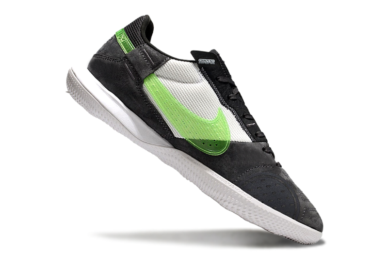 Chuteira Futsal Nike StreetGato IC Cinza e Verde