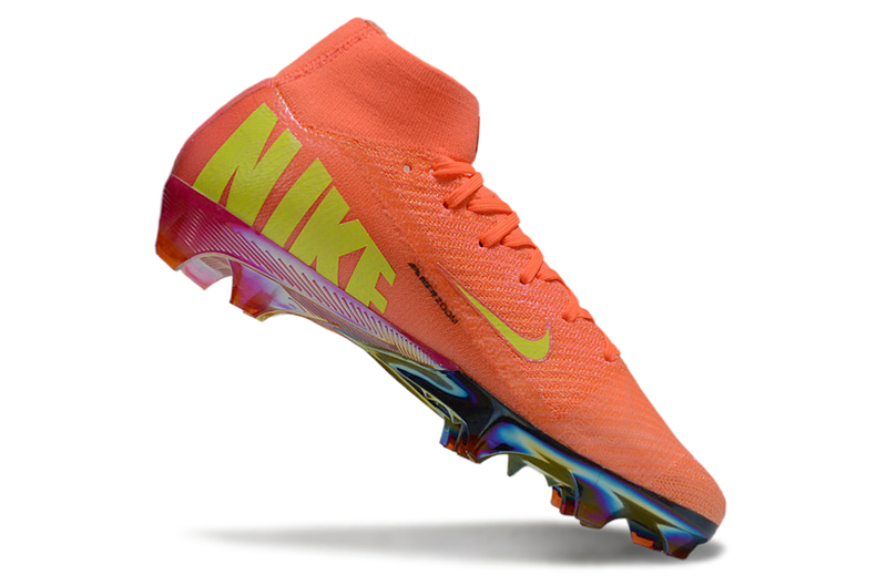 Chuteira Campo Nike Air Zoom Mercurial Superfly 10 Elite FG Laranja "Cosmic Speed"