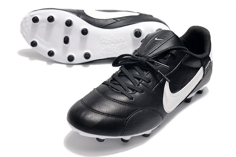 Nike Premier 3 FG Black and White Football Boots