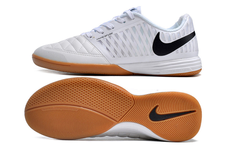 Nike Lunar Gato II IC White and Black Futsal Boot