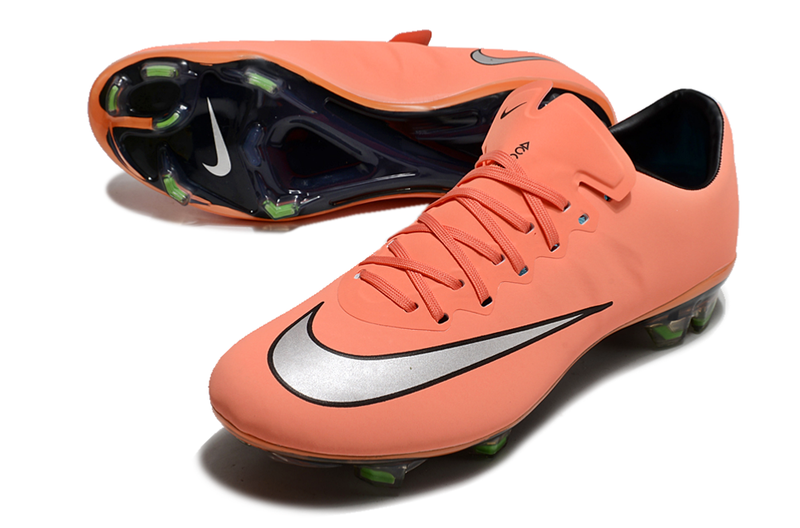 Chuteira Campo Nike Retrô Mercurial Vapor 10 FG Laranja