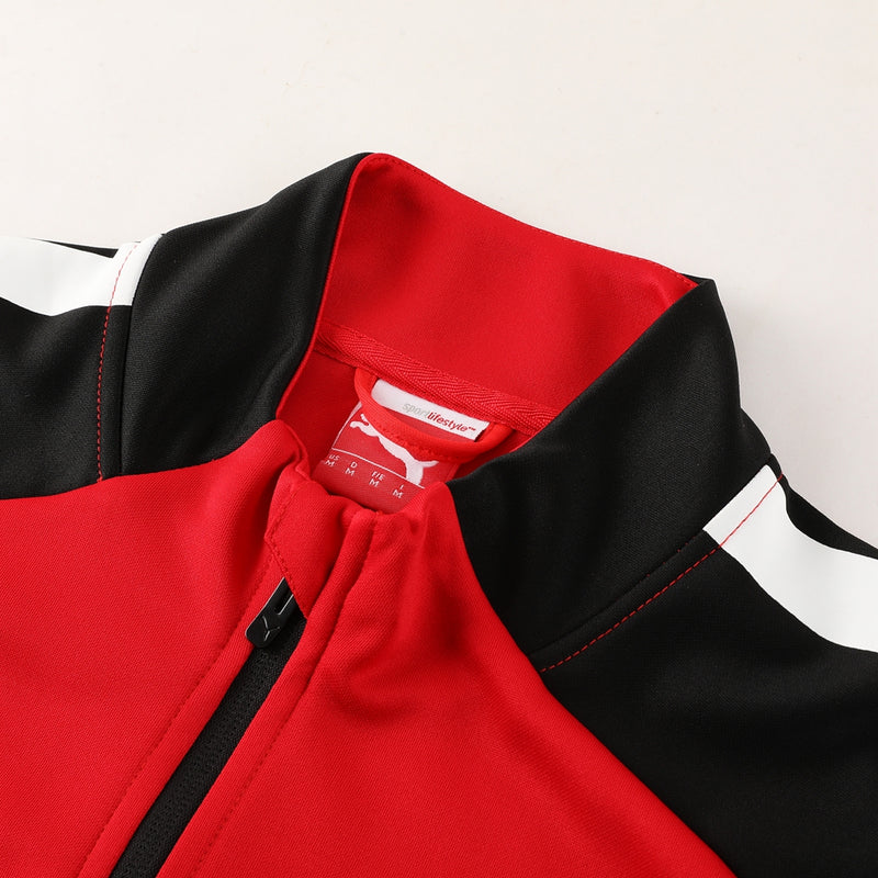 Conjunto de Frio Puma Sportswear Vermelho e Preto