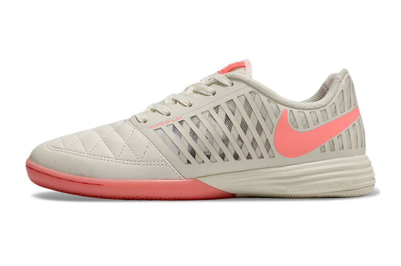 Nike Lunar Gato II IC Futsal Boot Grey and Pink