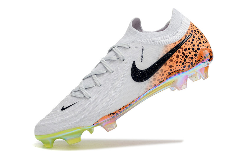 Nike Phantom GX 2 Elite FG White, Black and Orange "Electric Pack" Football Boots 