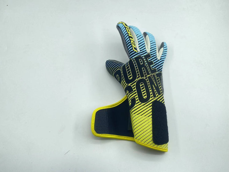 Reusch Pure Contact Goalkeeper Glove Blue and Yellow