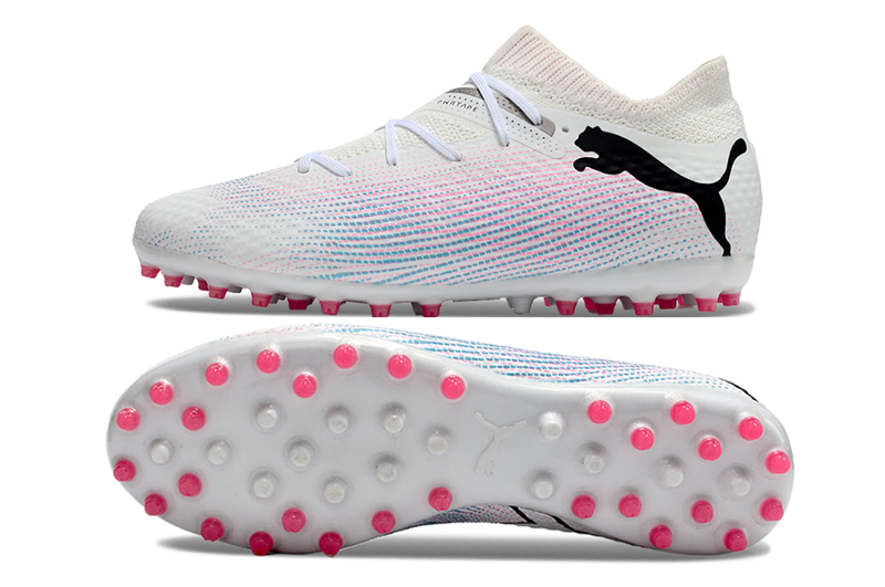 Puma Future 7 MG White and Pink "Phenomenal Pack" Soccer Cleats