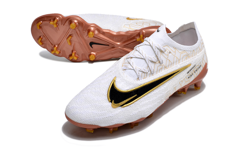 Nike Phantom GX Elite FG White and Gold "United Golden Pack" Football Boots