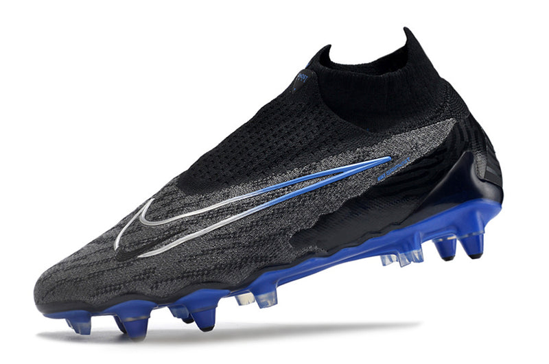 Nike Phantom GX DF Elite Aluminum Spike Black and Blue "Shadow Pack" Field Football Boot