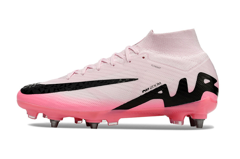 Nike Air Zoom Mercurial Superfly 9 Elite Cleat - Pink and Black "Mad Brilliance Pack"