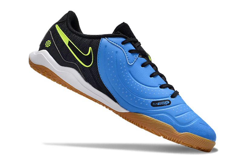 Chuteira Futsal Nike Tiempo Legend 10 Academy IC Preta e Azul