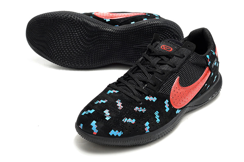 Chuteira Futsal Nike StreetGato IC Preta e Vermelho