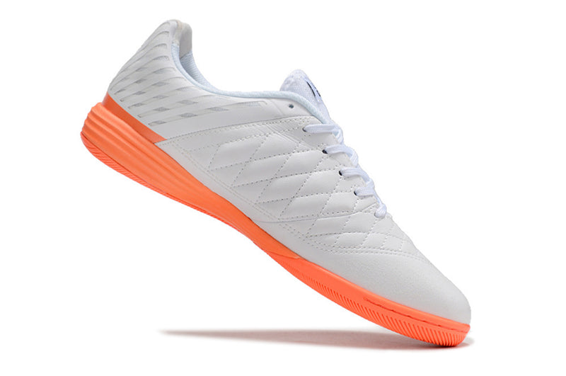 Nike Lunar Gato II IC Futsal Boot White and Orange