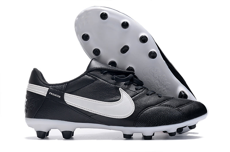 Botes de futbol Nike Premier 3 FG en blanc i negre