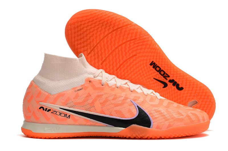 Seu Futebol mais Profissional com a Nike Air Zoom Mercurial Superfly 9 Elite de Futsal na Farda de Boleiro, Garanta a qualidade e FRETE GRÁTIS e Muitos Brindes