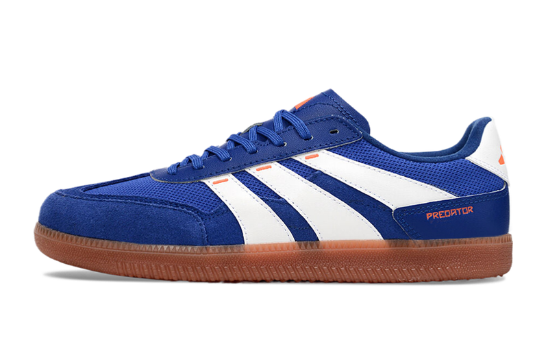 Chuteira Futsal Adidas Predator 24 Elite IC Azul e Branca