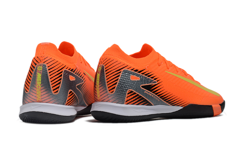 Chuteira Futsal Nike Air Zoom Mercurial Vapor 16 Elite IC Laranja