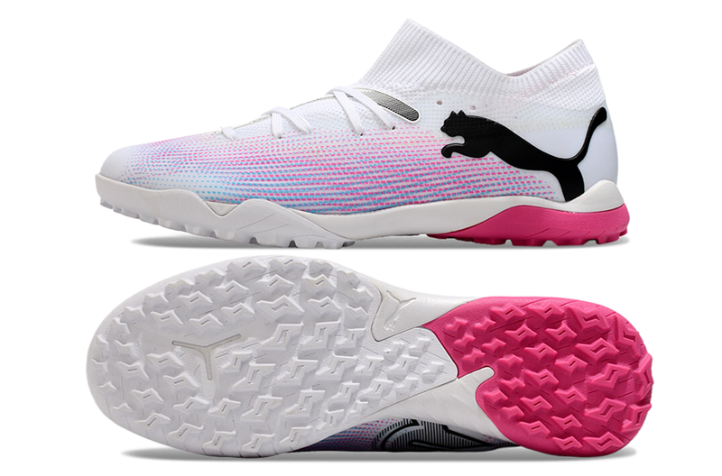 Puma Future 7 TF White, Pink and Blue "Phenomenal Pack" Society Football Boots