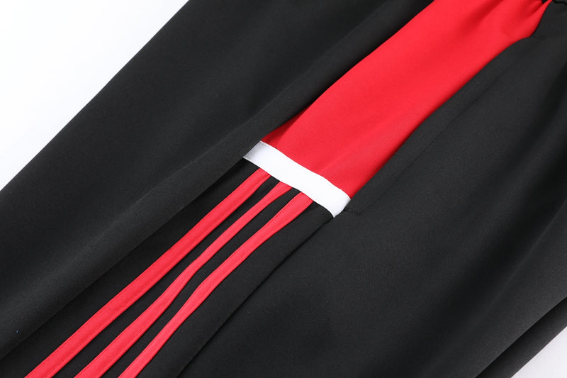 Adidas Sportswear Red and Black Cold Weather Set