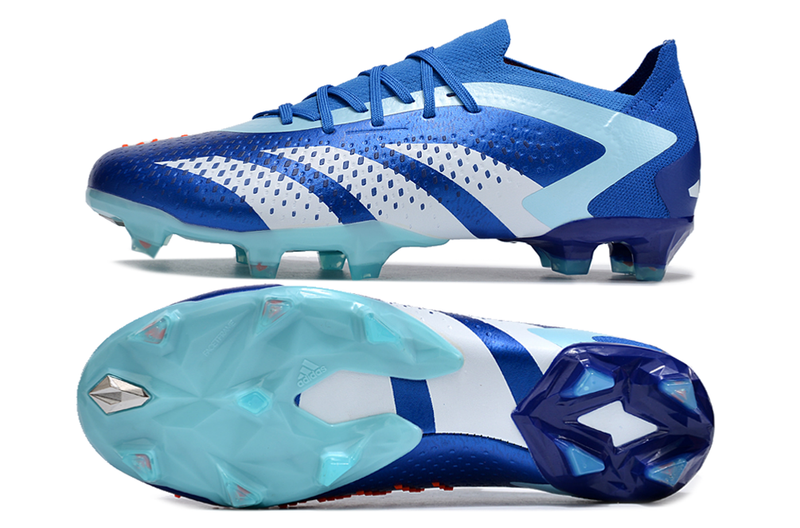 Bota de futbol Adidas Predator Accuracy.1 Low FG Blau "Marine Rush Pack"