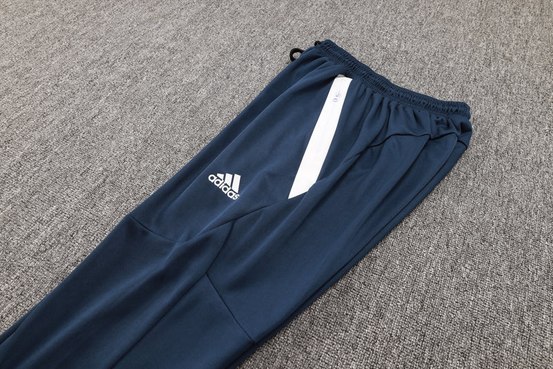 Adidas Sportswear Sweatshirt Set with Blue and White Cap