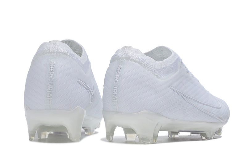 Bota de futbol Nike Air Zoom Mercurial Vapor 15 Elite FG Blanca "By You"