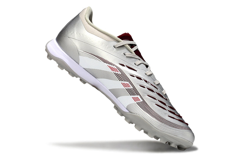Chuteira Society Adidas Predator Elite TF Prata "Bellingham"