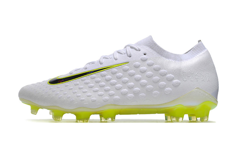 Nike Phantom Ultra Venom Elite FG White and Green Football Boots