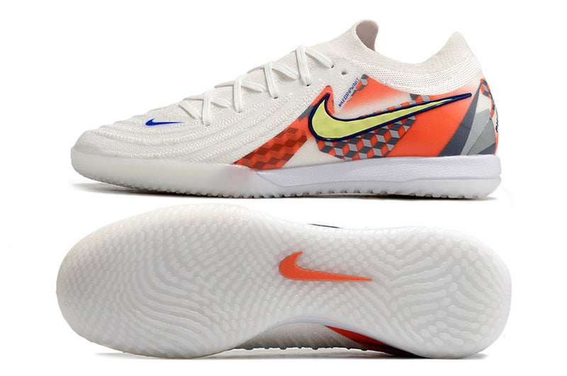 Nike Phantom GX 2 Elite IC White, Grey and Red "Barna Pack" Futsal Boot