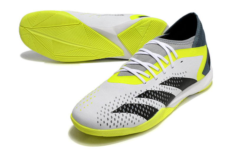 Chuteira Adidas Predator Accuracy.1 de Futsal a Chuteira que garante PRECISÃO para o Atleta, adquira na Farda de Boleiro, Garanta a qualidade de Jogadores Profissionais!