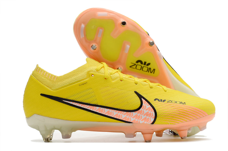 Nike Air Zoom Mercurial Vapor 15 Elite Aluminum Spike Yellow "Lucent Pack" Football Boots