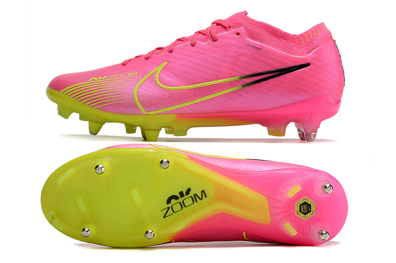 Bota de futbol Nike Air Zoom Mercurial Vapor 15 Elite rosa amb punta d'alumini "Paquet lluminós"