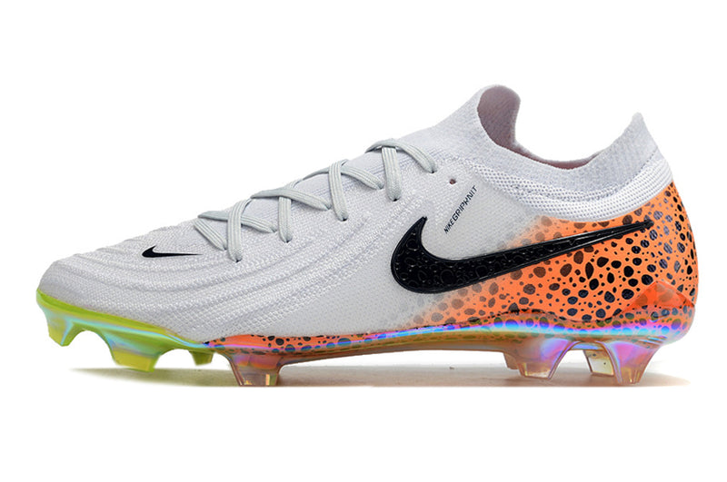 Nike Phantom GX 2 Elite FG White, Black and Orange "Electric Pack" Football Boots 