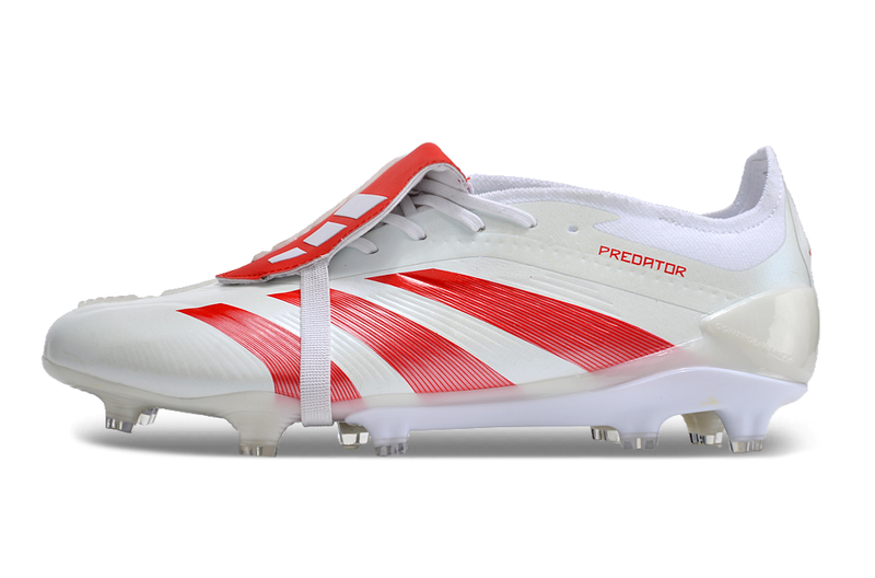 Adidas Predator FT 30 Elite FG White and Red Football Boots