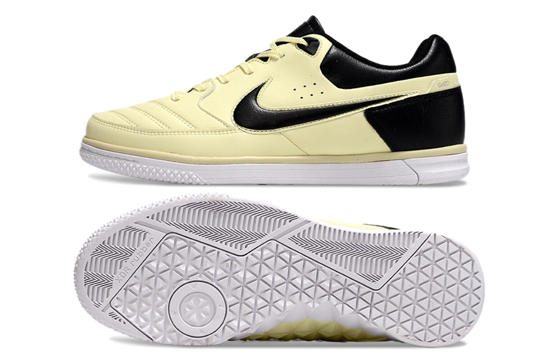 Chuteira Futsal Nike 5 StreetGato IC Bege e Preta