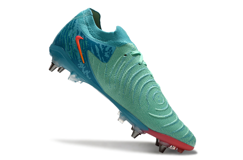 Chuteira Campo Nike Phantom GX 2 Elite Trava Mista Azul