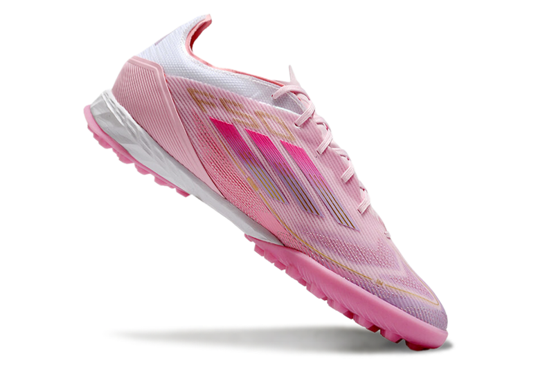 Chuteira Society Adidas F50 TF Rosa "LY304"