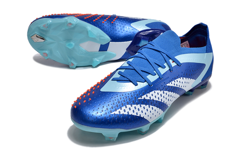 Bota de futbol Adidas Predator Accuracy.1 Low FG Blau "Marine Rush Pack"